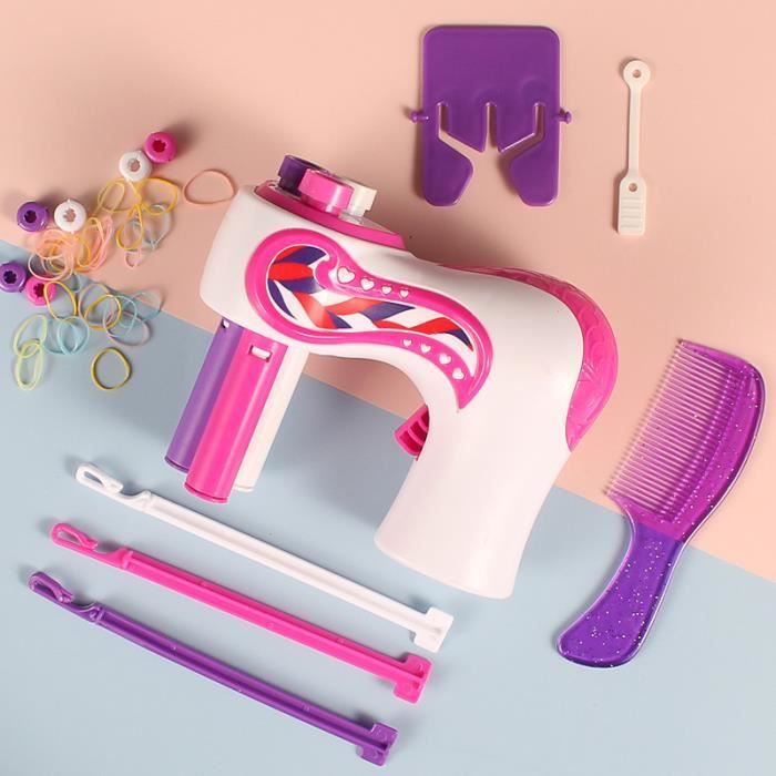 Machine à tresser automatique pour enfants - Dispositif de nouage électrique des cheveux - Jouets pour enfants