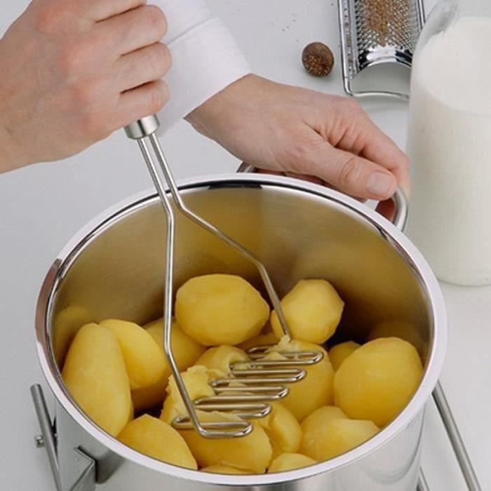 MOE1 Purée Manuel de Patate Pomme de Terre Ustensile de Cuisine Acier Inoxydable - VSO827A2435
