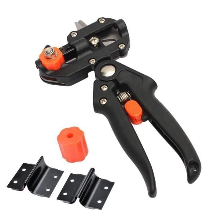 Couteau à greffer Outil Ciseau + 2 Lames pour Arbre fruitier