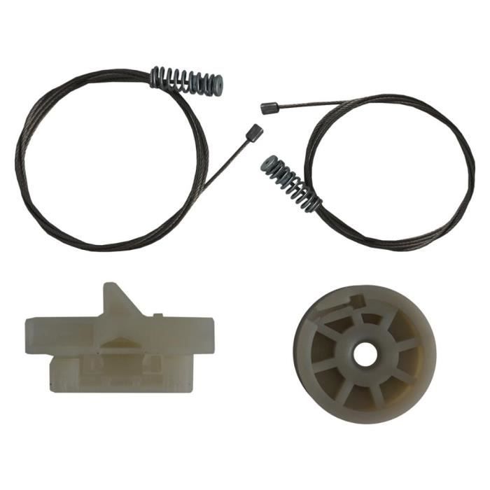 Lève-vitres,Bross BWR925 Kit de réparation de lève vitre électrique avant droit pour Fiat Fiorino Citroen Nemo Peugeot Bipper 2008