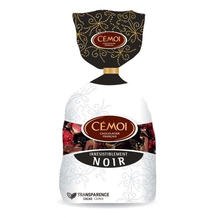 Cémoi Papillottes Irrésistiblement Noir 340g