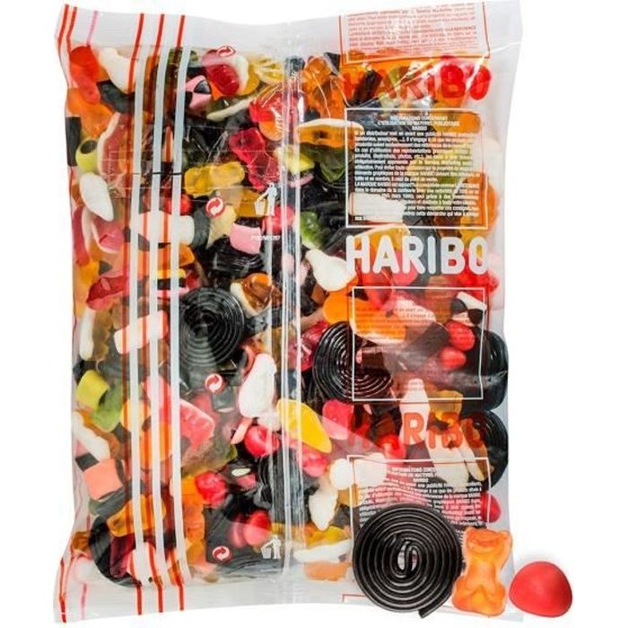 Tirlibibi Haribo (Sac vrac de 2 Kg)