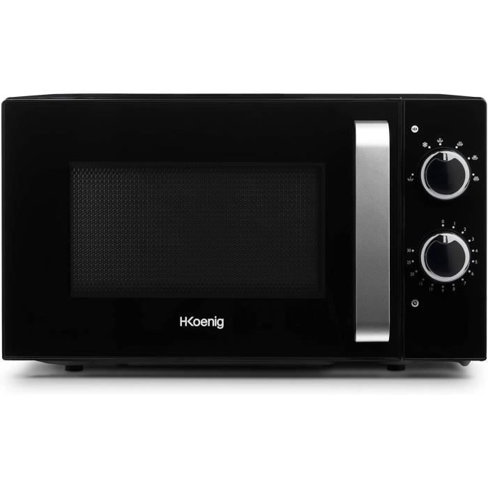 H.KOENIG / VIO8 - Micro-ondes - Capacité : 20 L - Diamètre de la plaque tournante : 24,5 cm - 6 modes de cuisson - Puissance 700W