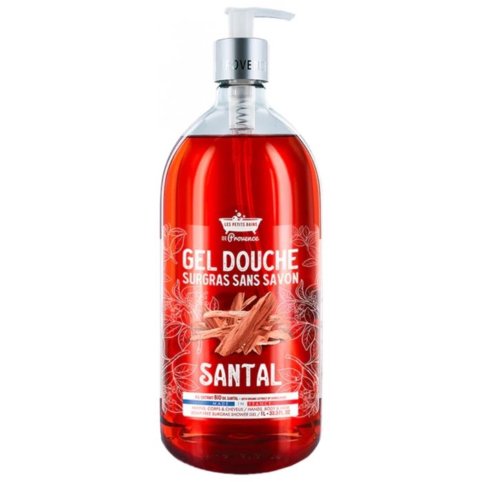 Gel douche surgras sans savon santal 1 l