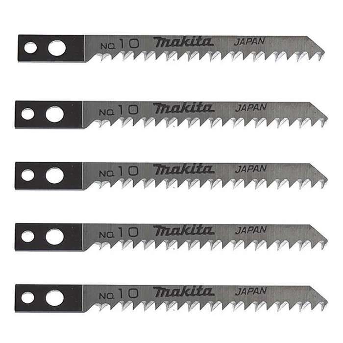 Lot de 5 lames MAKITA A-85818 coupe rapide pour bois, contre-plaqué et PVC (4 à 50 mm)