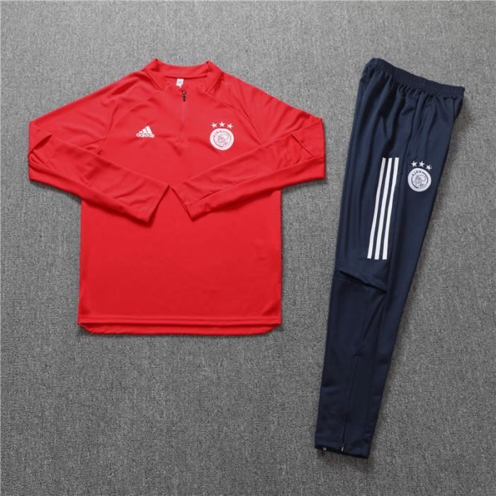 Survêtement Foot Homme AFC AJAX,Maillot Foot Enfants Garçon Homme 2021 Survêtement Foot Maillot de Foot,Haut et Pantalon