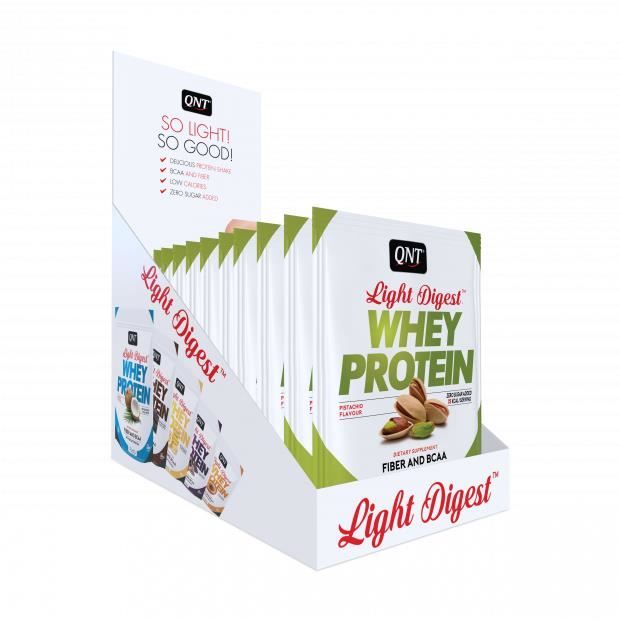 Light Digest Whey Protein - Boîte pistache 12 x 40 g