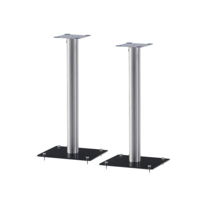 Sonorous SP 100 Pied pour haut-parleur(s) aluminium, verre argenté(e), noir piano