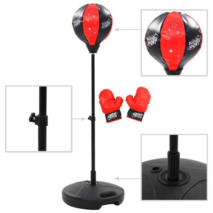 vidaXL Ensemble de balle de frappe pour enfants 87-120 cm