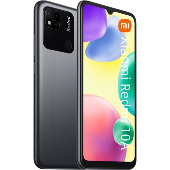Xiaomi Redmi 10A 2Go 32Go Gris Graphite Smartphone 4G