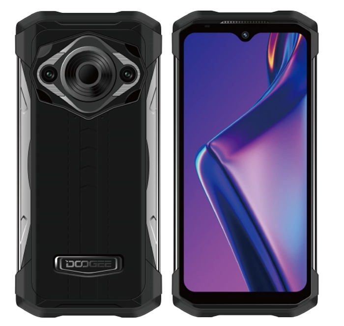 JYT Bear Flip Cuir Housse Coque TPU Silicone Pour Doogee S61 / S61 Pro / S51 Étui Couverture