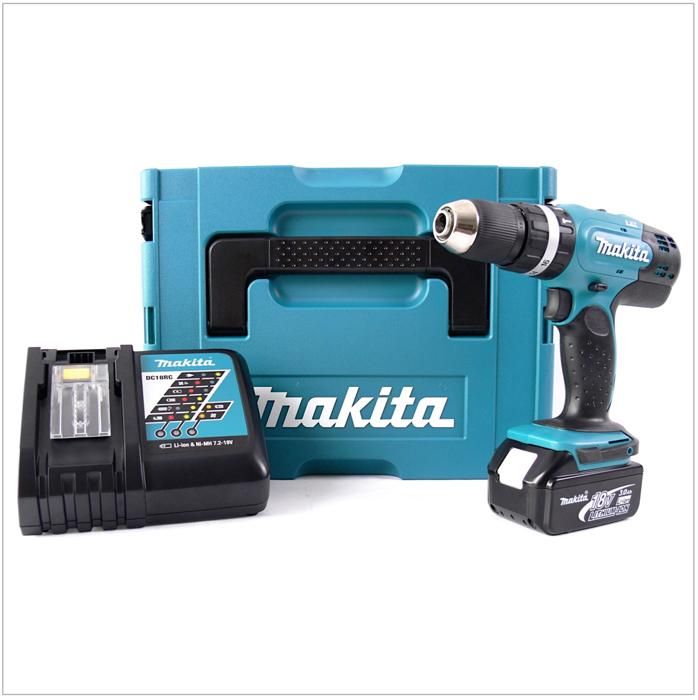 Makita DHP 453 RF1J - vue 2
