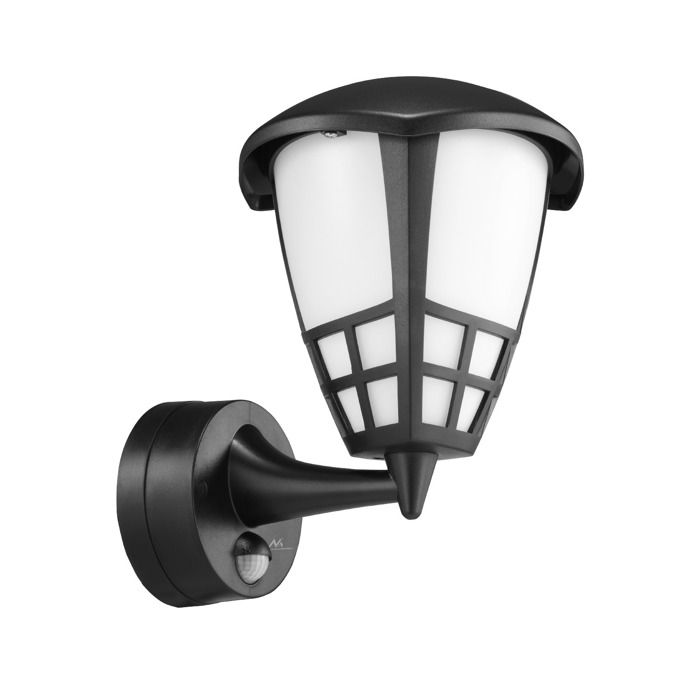 Applique extérieure - Maclean - MCE518 B - Détecteur de mouvement - IP65 - 1xE27 - Noir