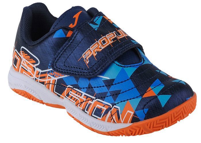 Chaussures Indoor Football pour un garçon Bleu marine Joma Propulsion Jr 23 PRJW IN