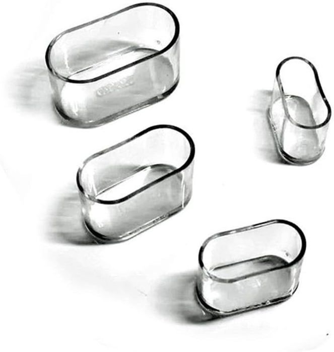 24 Protège-pieds De Chaise En Silicone Et Feutre - Antidérapants - Pour Meubles - Diamètre 3-5cm