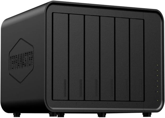 TERRAMASTER F6-424 Max Stockage NAS – 6 Baies Core i5 1235U 10Cores 12Threads 8GB DDR5 2 x 10GbE Haute Performance (sans Disque)