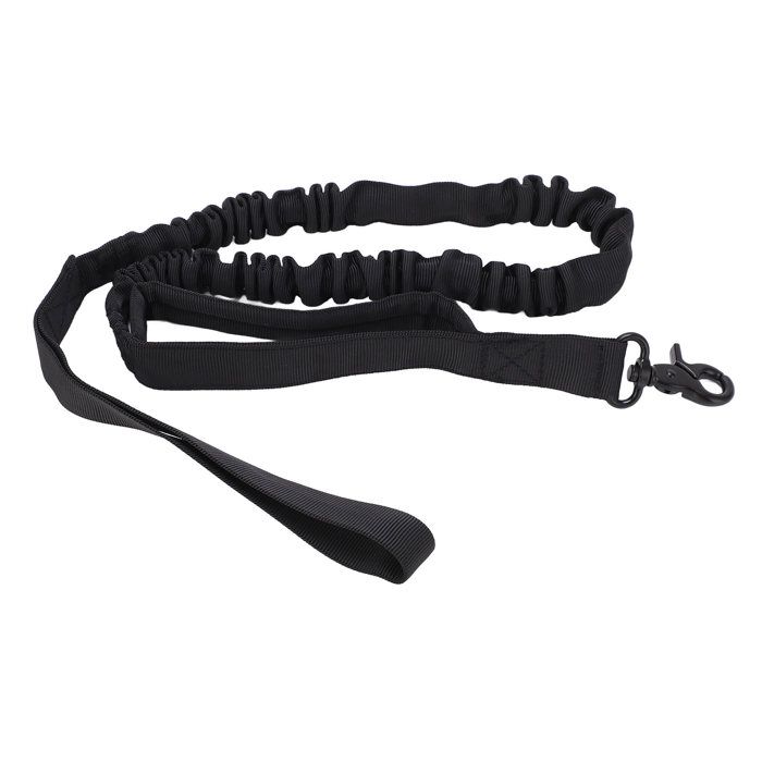 Meilleurs prix pour Laisse élastique robuste pour chien avec 2 poignées de contrôle rembourrées pour entraînement militaire et promenade nocturne