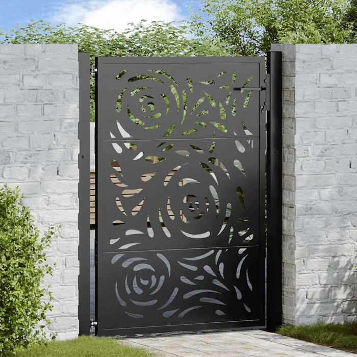 VIDAXL Portail de jardin acier - vue 9