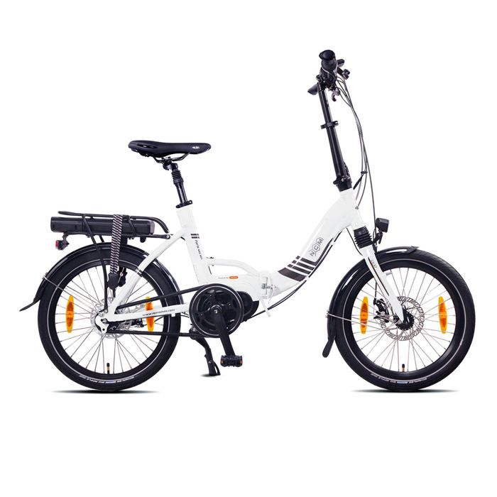 Vélo électrique Pliable NCM Paris Max, Taille 20'', Batterie