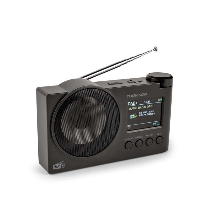 Radio DAB et Enceinte Bluetooth Thomson RT400DABBTBK - vue 6
