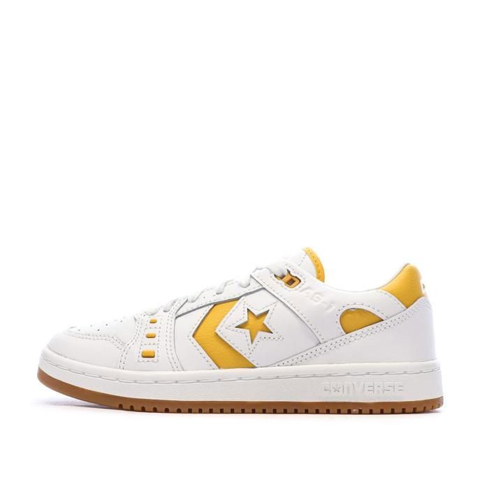 Converse Baskets Blanches/Jaunes Femme Converse A09237C