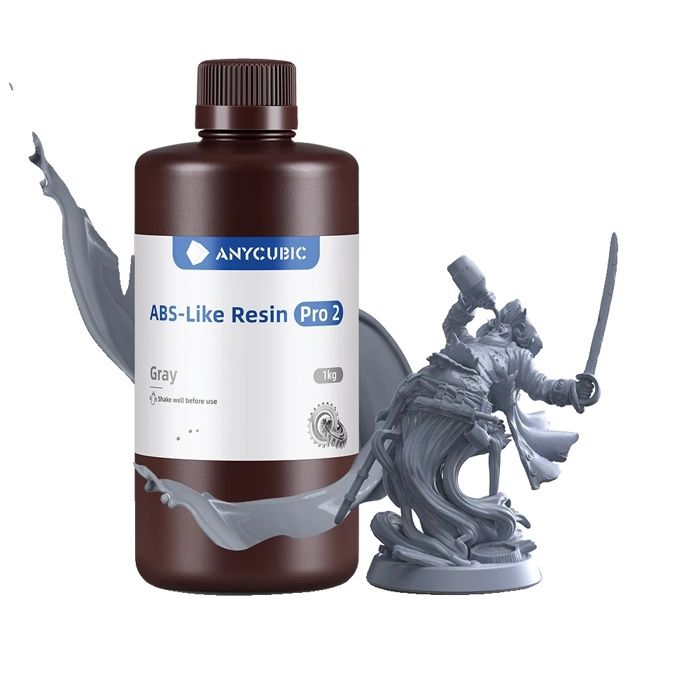 Résine d'impression 3D, haute précision, durcissement rapide, Gris 2 KG ...
