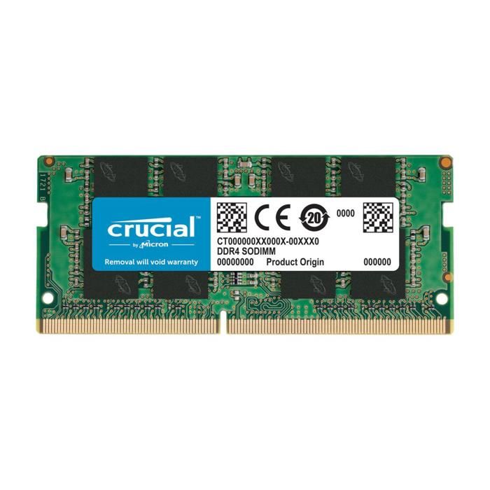 Crucial CT8G4SFRA266 module de mémoire 8 Go 1 x 8 Go DDR4 2666 MHz Neuf