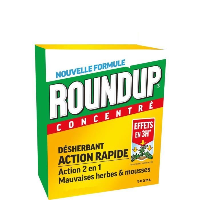 Roundup Desherbant Total Puissant Roundup Concentre Jardin 500ml Achat Vente Repulsif Nuisibles Jardin Roundup Desherbant Total Pu Cdiscount