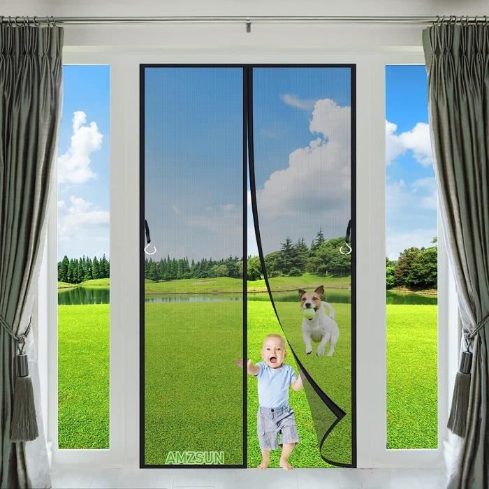 Moustiquaire Fenêtre Louisiana Grise 100x120cm – Anti-Insectes | CONFORTEX