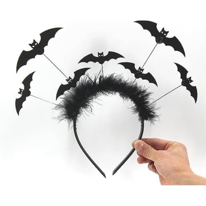 Serre-tête - Ailes De Chauve-souris - Accessoire Déguisement - Rue De