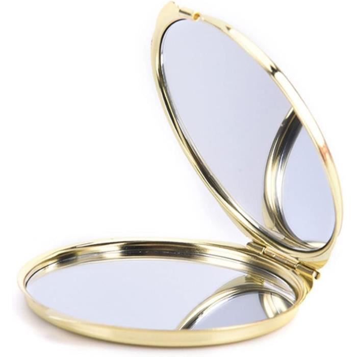 Wobsion Miroir De Maquillage De Voyage éclairé Par LED, 1x/3x à