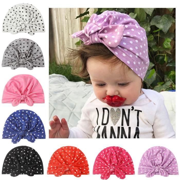 Bandeau de bébé fille, enveloppement de tête de turban de filles, arcs de  bébé fille, bandeaux