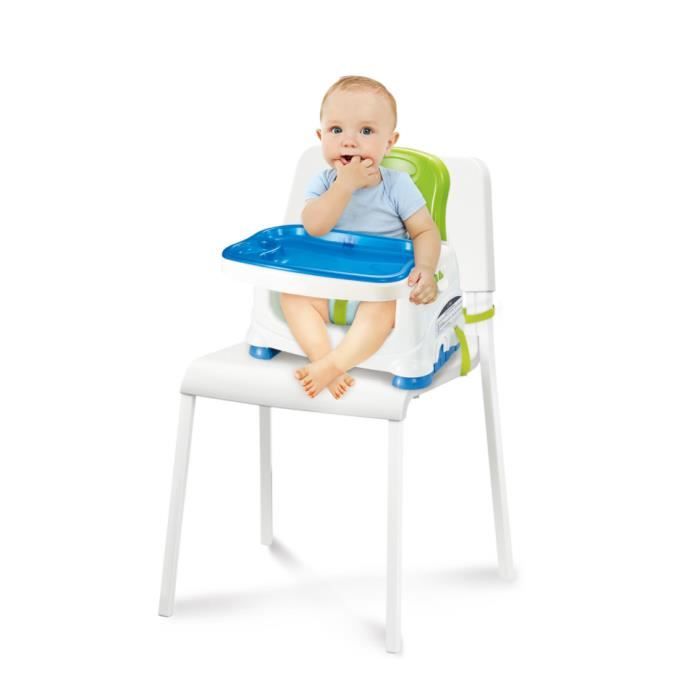 Rehausseur De Chaise Enfant – Hauteur +9,5 Cm – Antidérapant, Sangles Sécurité, Coussin PU Amovible – Idéal Repas & Voyage