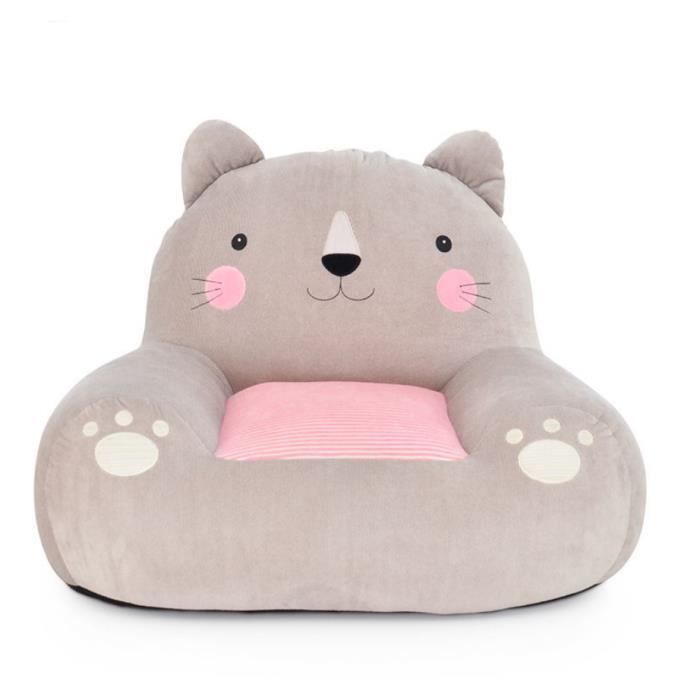 Fauteuil Siège pour Enfants,Petit Canapé en Peluche Animal,Bébé Apprenant  S'asseoir Coussin Chaise Moelleux Jouet (Chien) - Cdiscount Puériculture &  Eveil bébé