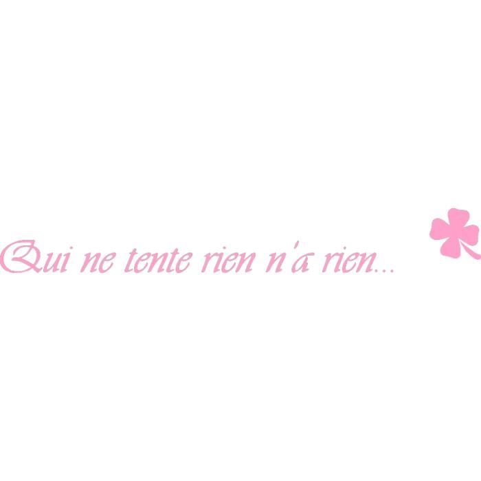 Stickers Citation Audacerose Bonbon 60 X 8 Cm Achat Vente Stickers Cdiscount