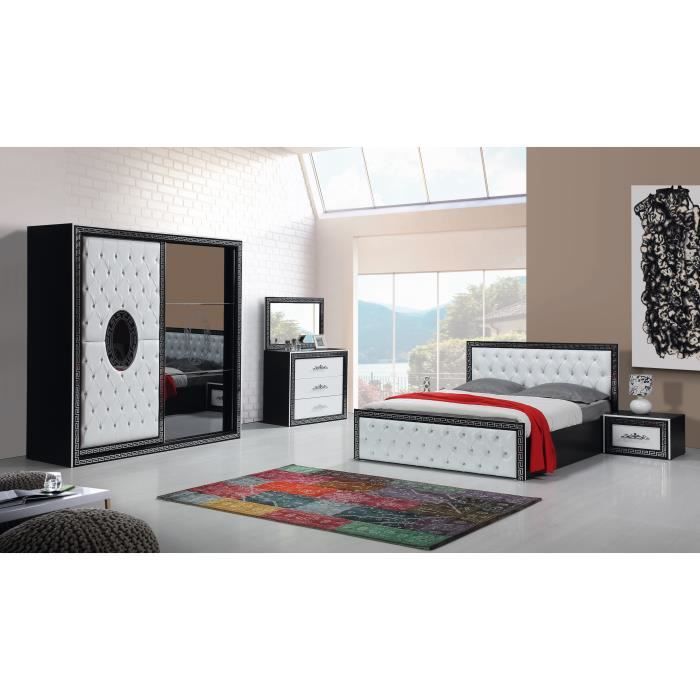 Chambre Versace Complete Lit 160cm Achat Vente Chambre Complete Chambre Versace Complete Li Soldes Sur Cdiscount Des Le 20 Janvier Cdiscount