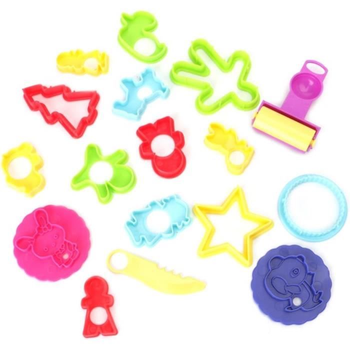 YWNYT Lot De 6 Rouleaux En Bois Pour Argile - Rouleau à Modeler Et Pâtisserie Texturé, Poignée