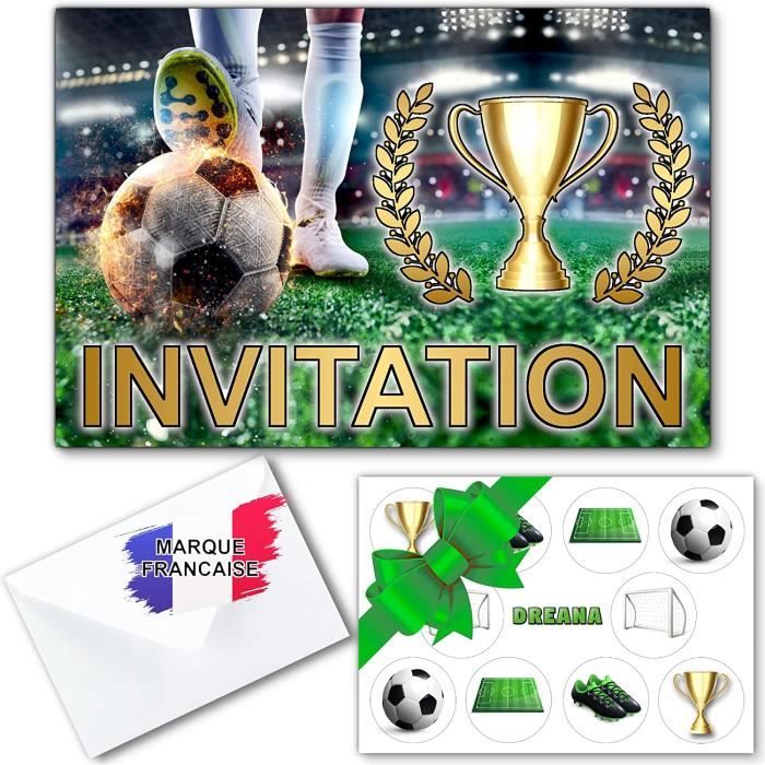 12 Cartes D'Invitation Anniversaire Garçon One Piece - Format A6 Avec Enveloppes Et Autocollants