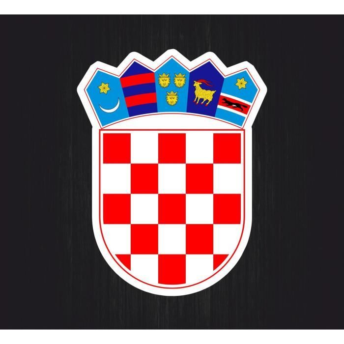 Croatie armoiries et Drapeau, deux symboles de la nation Image Vectorielle Stock - Alamy