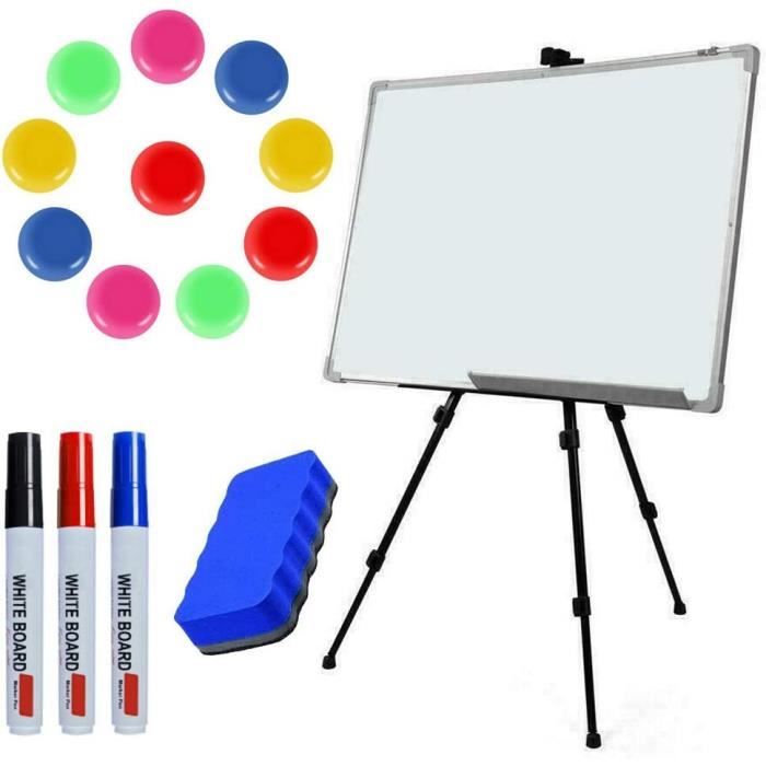 Crayons Colorés Sur Le Tableau Blanc Photo stock - Image du angle, blanc:  44208274