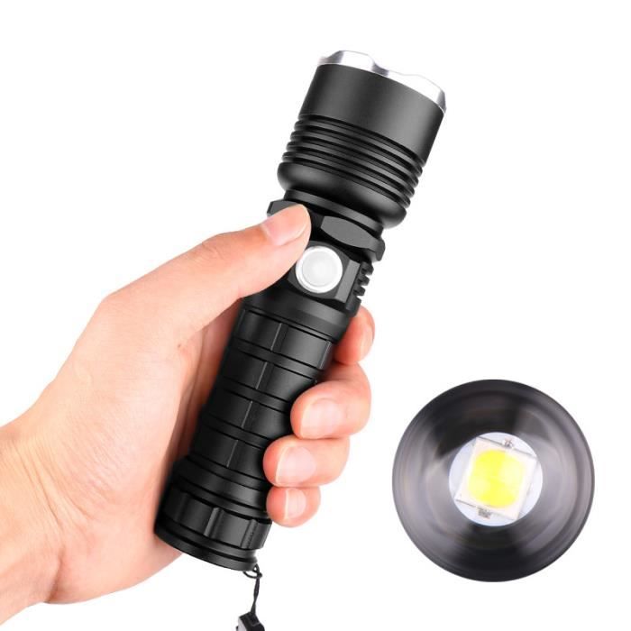 Lampe Torche Militaire Led Puissante Rechargeable Usb Lampe De Poche Led Portable Ultra Brillante 5 Modes D Eclairage P515 1 Achat Vente Lampe Torche Militaire Led Cdiscount