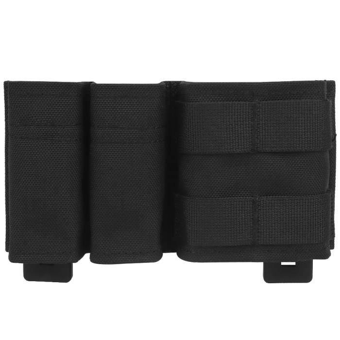 Pochette Radio Tactique Cummerbund - Nylon 500D, Réversible, Compatible Ceintures MOLLE/TUBES