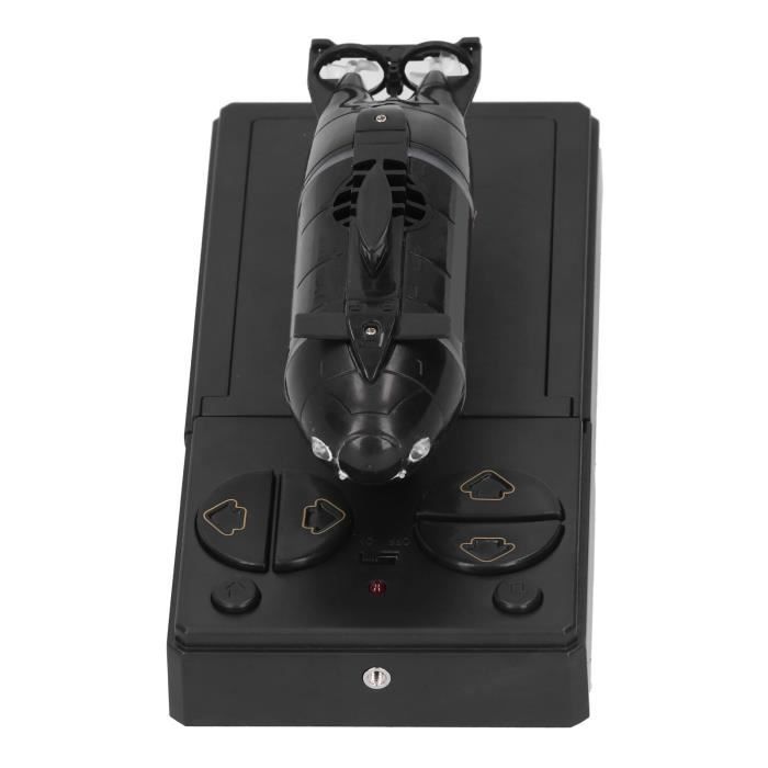 Noir Voluxe Mini SimulationTélécommande,Modèle Jouet sous-Marin avec 6 Canaux Télécommande sous-Marin Combinaison Dutilisation Sûre pour Les Enfants De Plus De 8 Ans pour Exercer Capacit