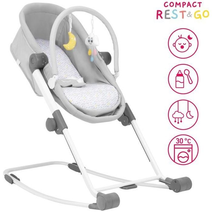 Badabulle Rest And Go Transat 4 En 1 Achat Vente Transat Cdiscount
