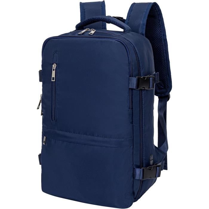 Sac à Dos à Roulettes Ryanair 55x40x20 Cm - 41L, Léger 1.69kg, Bagage Cabine Approuvé Priority, 2 En 1 - 3