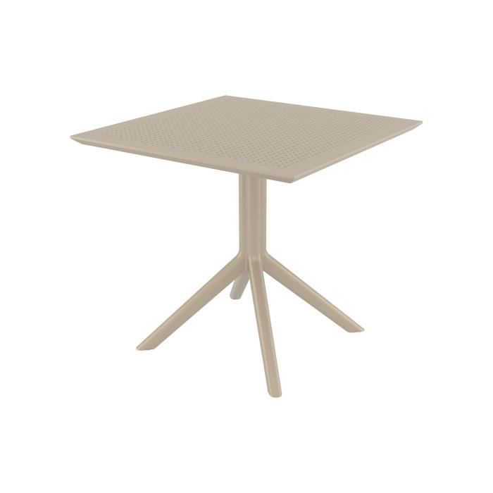 -CLP-Table Sky 80 x 80 cm-Array - Cdiscount Jardin