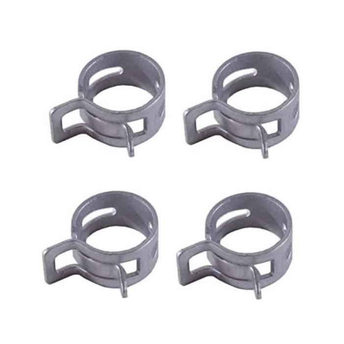 20 Colliers De Serrage Zinc 13-15mm – Pour Durite, Carburant, étanche