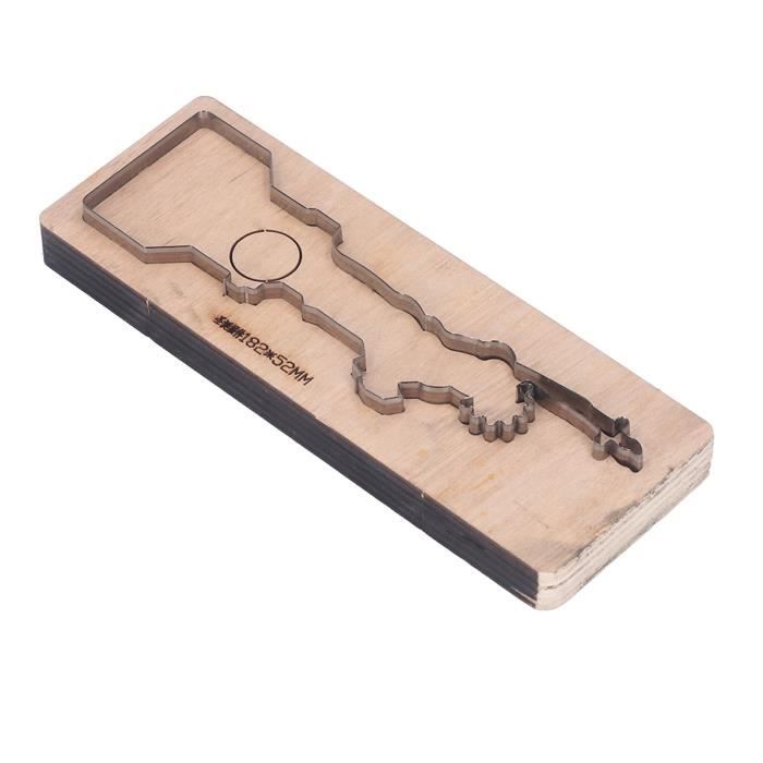 Cyrank Matrice De Découpe Cuir En Forme De Feuille - Outil Poinçonnage Artisanat (#8)