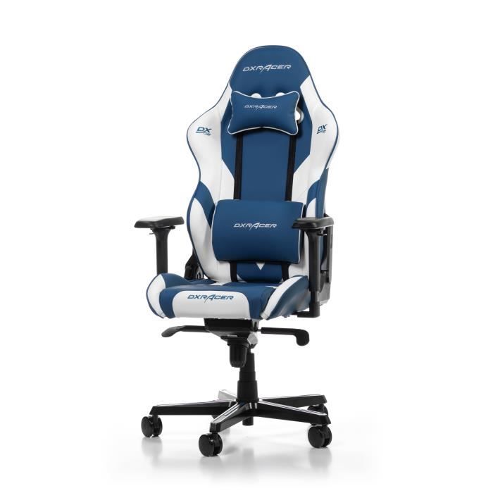 Chaise gaming DX Racer Gladiator G001-BW - blue/white - TU