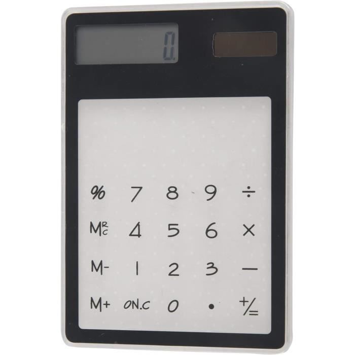 Calculatrice d'énergie solaire Ultra mince à 8... – Grandado